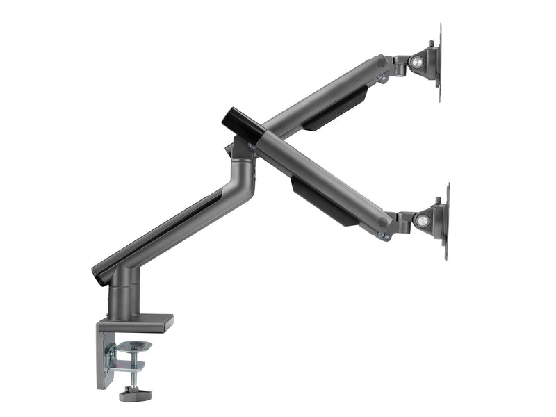 Alterzone Arm Duo dual aluminum monitor arms Space gray