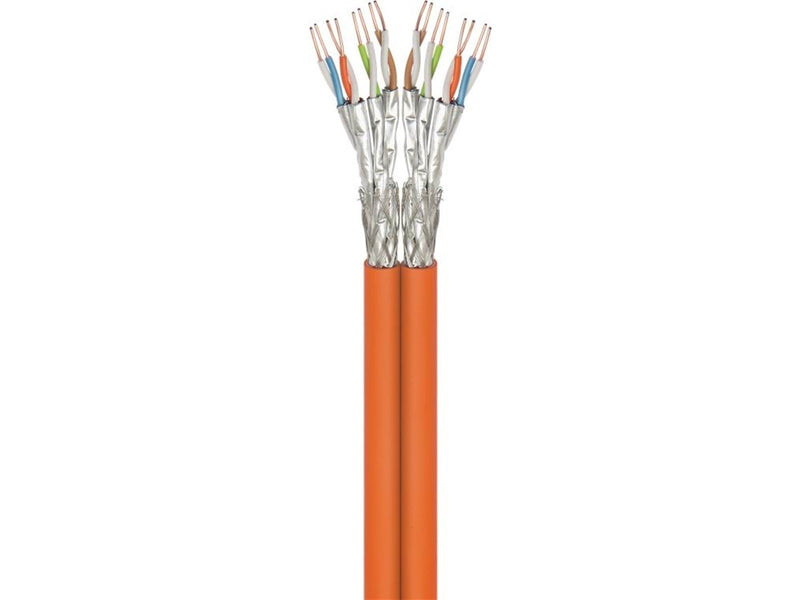 Pro LAN S/FTP CAT 7A Duplex - Orange - 500 meter