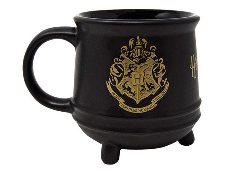 Pyramid Keramik-Kessel-Tasse Harry Potter Hogwarts Wappen