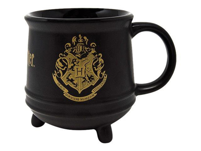 Pyramid Keramik-Kessel-Tasse Harry Potter Hogwarts Wappen