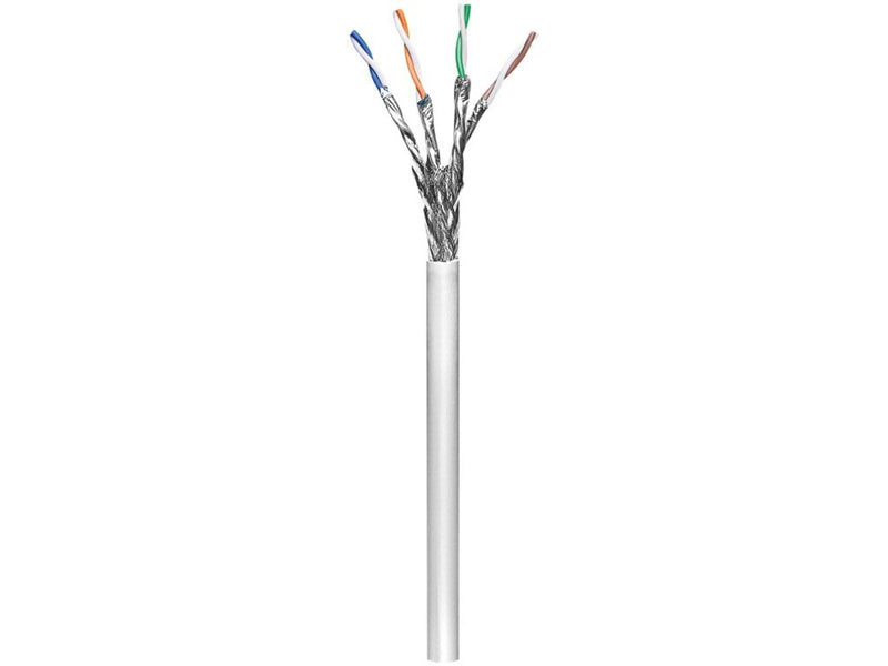 Pro CAT 6 network cable S/FTP (PiMF) grey 305 m - C - Grau - 305 meter