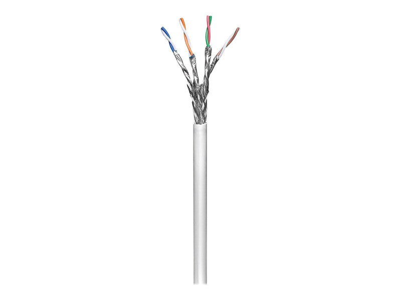 Pro CAT 6 network cable S/FTP (PiMF) white 305 m - Weiß - 305 meter