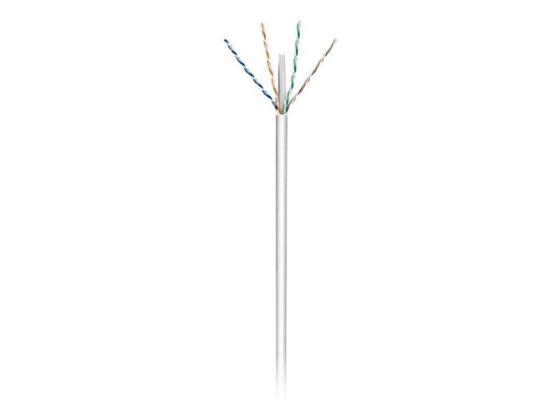 Pro CAT 6 network cable U/UTP grey 305 m - CCA copp - Grau - 305 meter