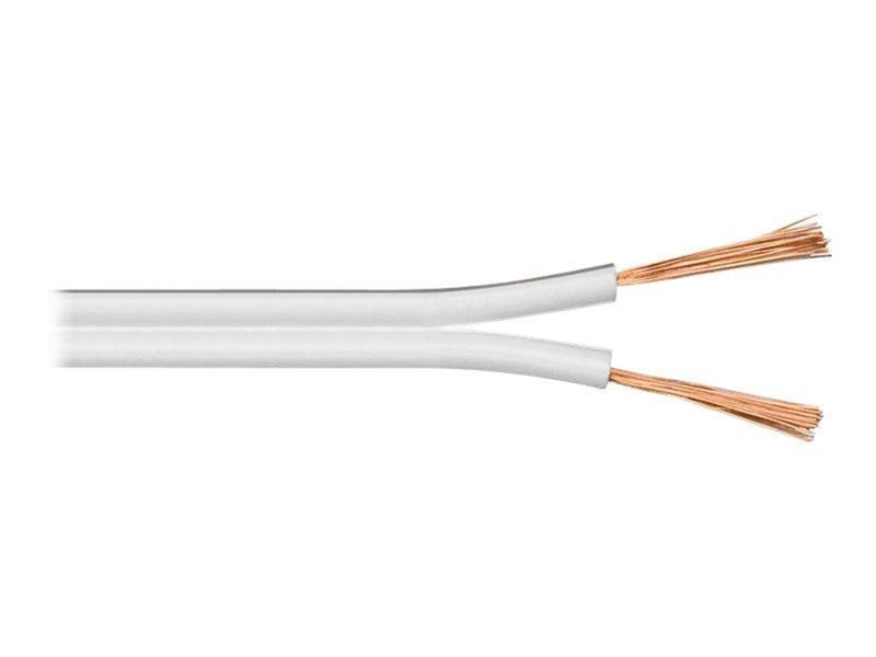 Pro Speaker cable white CCA 100 m - 100 m spool cabl
