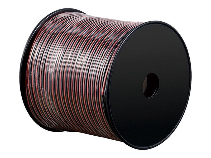 Pro Speaker cable red/black CCA 100 m red-black - 10