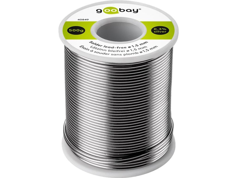 Pro Solder lead-free ø 1.5 mm 500 g - content: 0.3 %