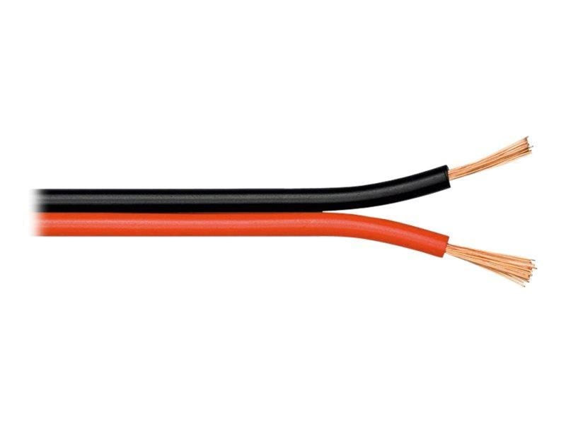 Pro Speaker cable red/black CCA 100 m red-black
