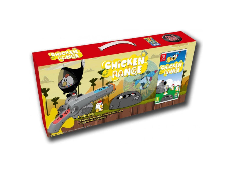 Chicken Range Bundle inc. Game and Rifle Peripheral - Nintendo Switch - Action - PEGI 7