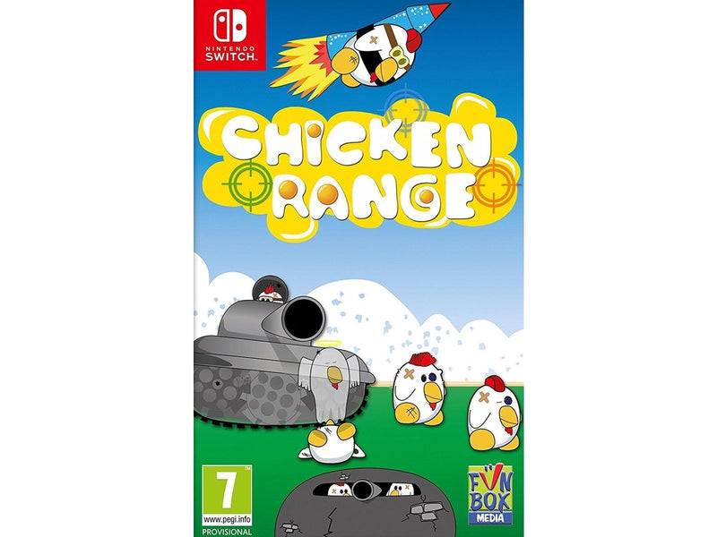 Chicken Range Bundle inc. Game and Rifle Peripheral - Nintendo Switch - Action - PEGI 7