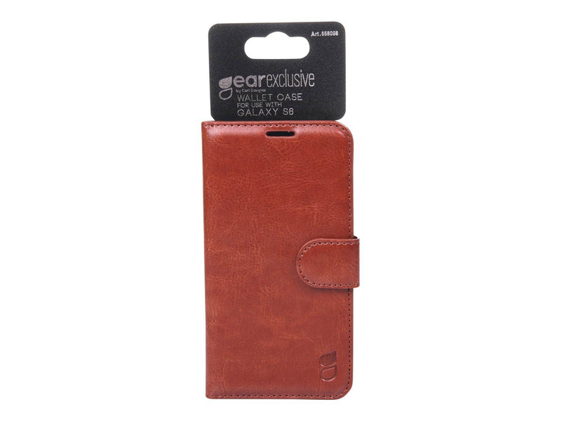 GEAR Wallet Exclusive Samsung Galaxy S6 Brun