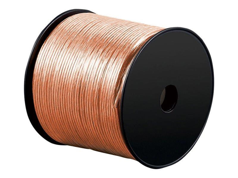 Pro Speaker cable transparent CCA 100 m - 100 m spool