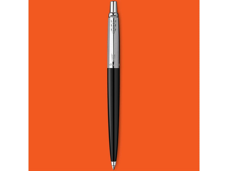 Parker Jotter Originals Collection-Gelstift | Klassisches Schwarz | mittelfeine Schreibspitze | blaue Tinte | 1 Stück