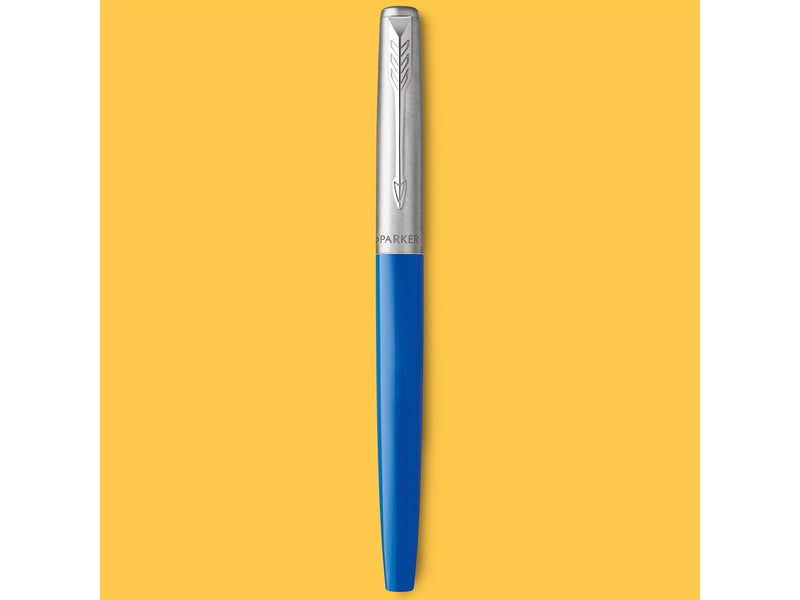 Parker Jotter Originals Füller | Klassisches Blau | Füllfederhalter mit mittlerer Feder | blaue Tinte