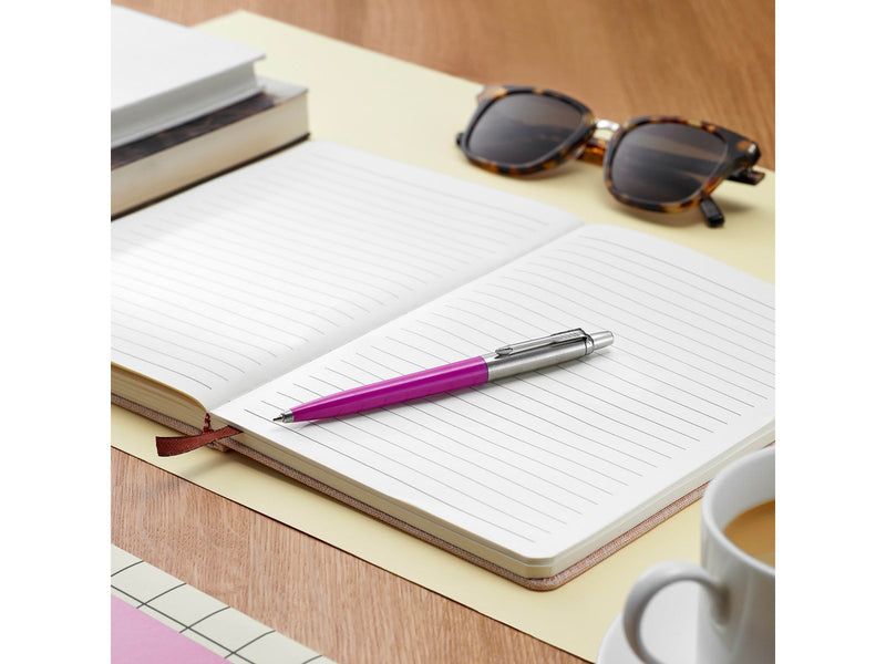 Parker Jotter Originals Kugelschreiber | Klassisches Magenta | Mittlere Spitze | Blau Tinte