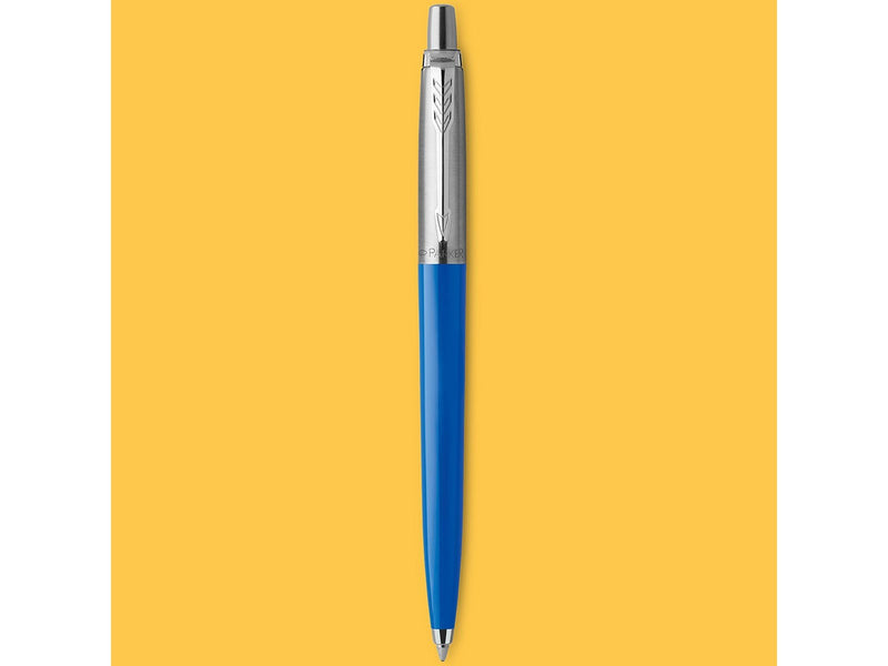Parker Jotter Originals Kugelschreiber | Klassisches Blau | Mittlere Spitze | Blaue Tinte