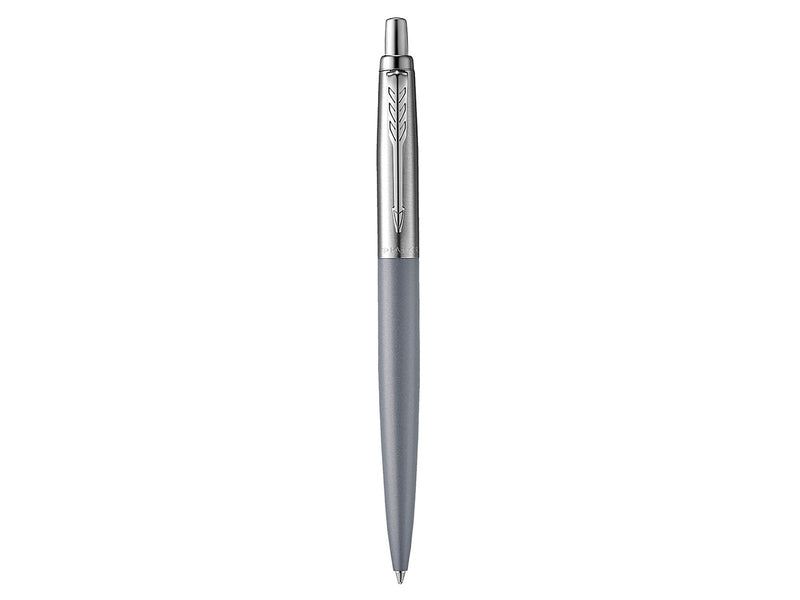 Parker Jotter XL Kugelschreiber | Alexandra Matte Grey | Mittlere Spitze | Blaue Tinte | Geschenkbox