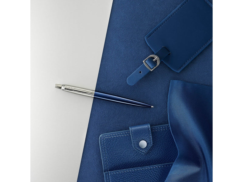 Parker Jotter London Trio Discovery Pack: Kugelschreiber (Royal Blue) | Gelstifte (Red Kensington) & Druckbleistift (Edelstahl)