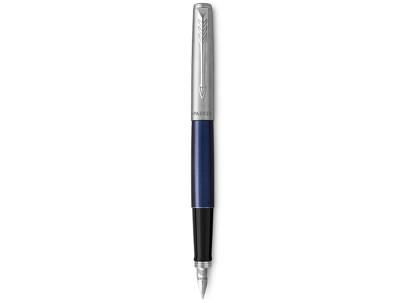 Parker Jotter Füller | Royal Blue | Füllfederhalter mit mittlerer Feder | blaue Tinte | Geschenkbox