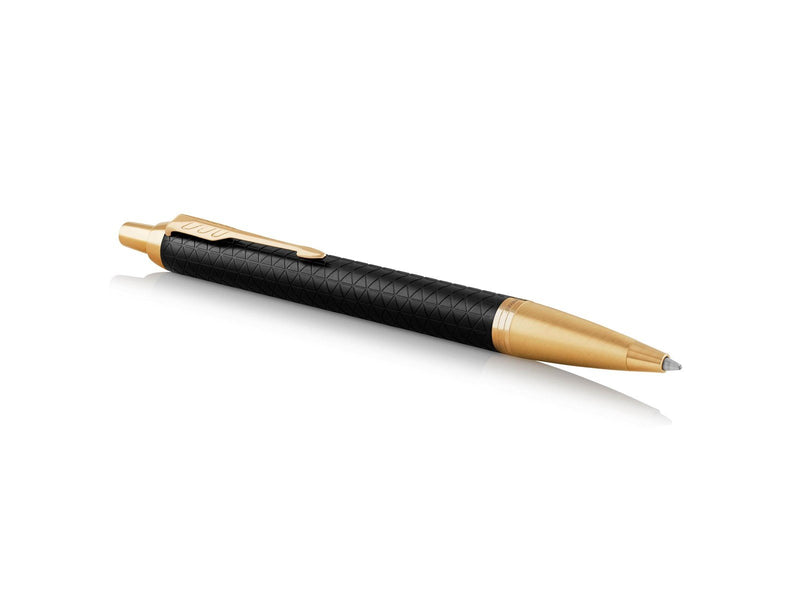 Parker IM Kugelschreiber | Premium Black | Mittlere Spitze | Blau | Geschenkbox