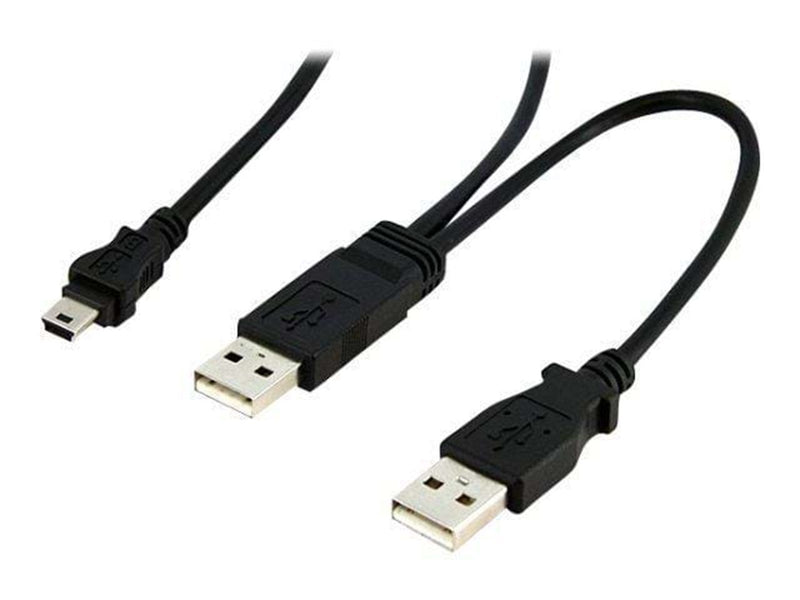 StarTech.com USB Y Kabel für External hart Drive - USB A zu mini B - USB-kabel