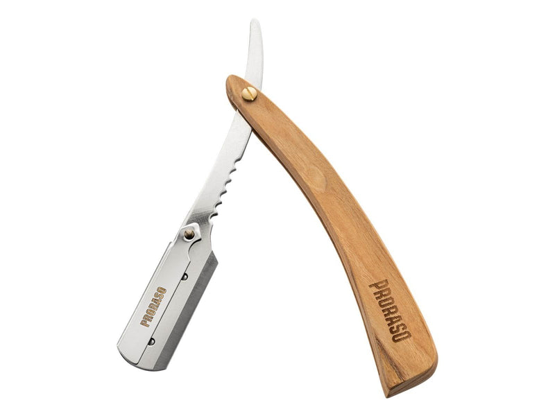 PRORASO Shavette Wood