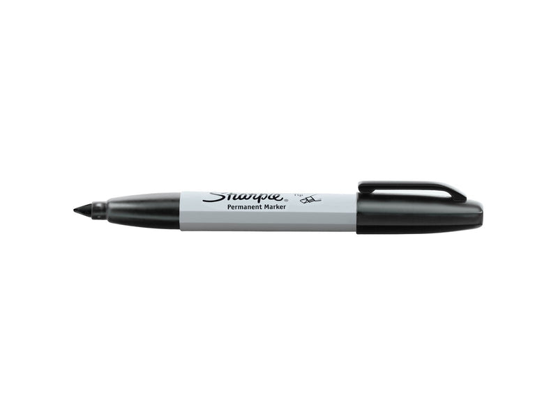 Sharpie Permanentmarker mit Keilspitze | schwarz | 2 Stück