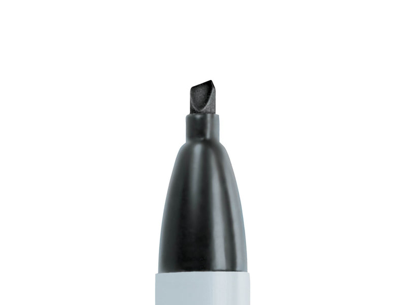 Sharpie Permanentmarker mit Keilspitze | schwarz | 2 Stück