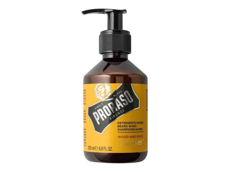 PRORASO Beard shampoo Wood & Spice - 200 ml.