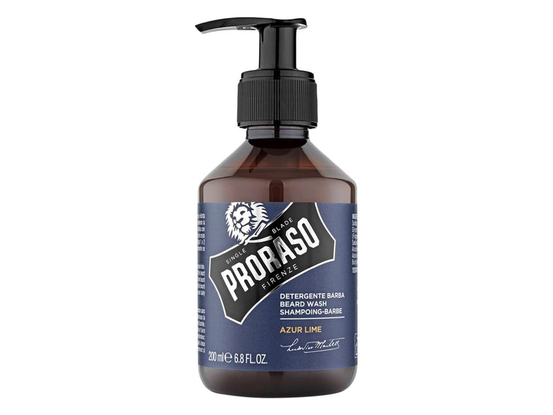 PRORASO Beard shampoo Azur Lime - 200 ml.