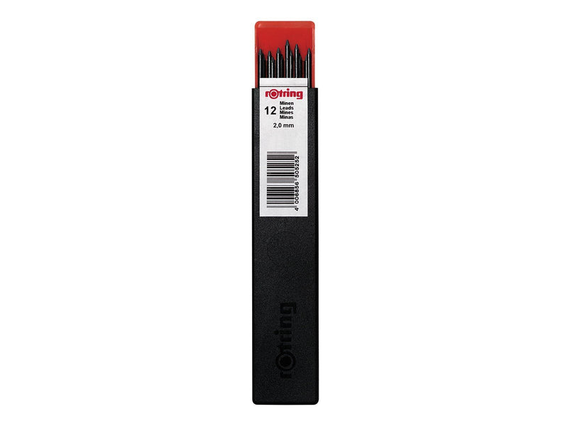 Rotring rOtring Tikky Druckbleistiftminen Minen | 2,0 mm | 12 Stück