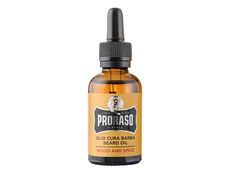 PRORASO Beard oil Wood & Spice - 30 ml.