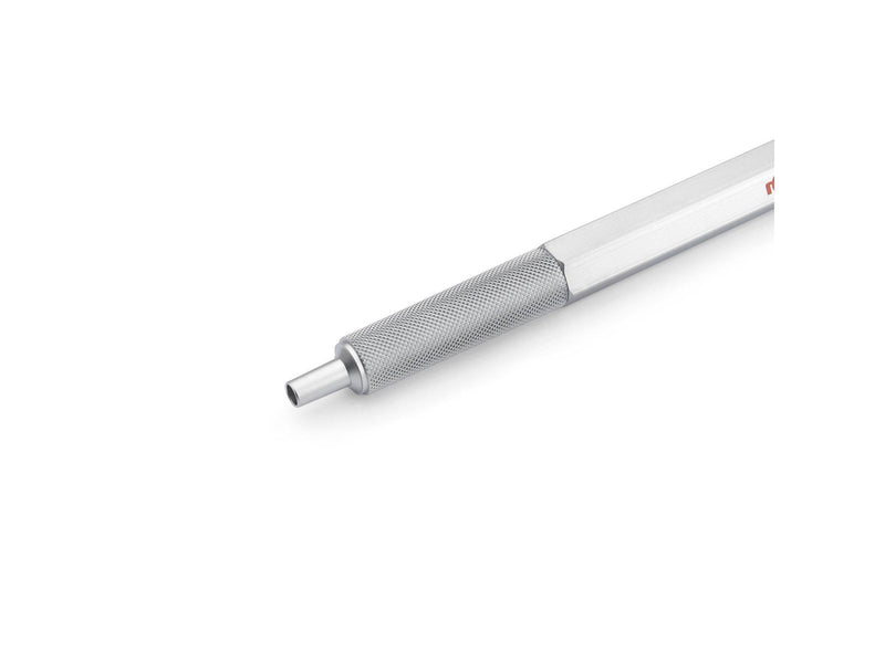 Rotring rOtring 600 Kugelschreiber | mittlere Spitze | Schwarze Tinte | silberfarbener Schaft | nachfüllbar