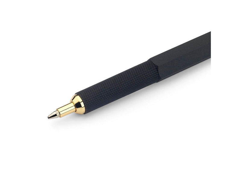Rotring rOtring 800 Kugelschreiber | mittlere Spitze | Schwarze Tinte | Schwarze Schaft | nachfüllbar