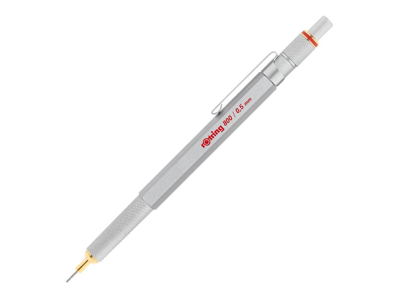 Rotring rOtring 800 Druckbleistift mit Einzug | 0,5 mm | Silber