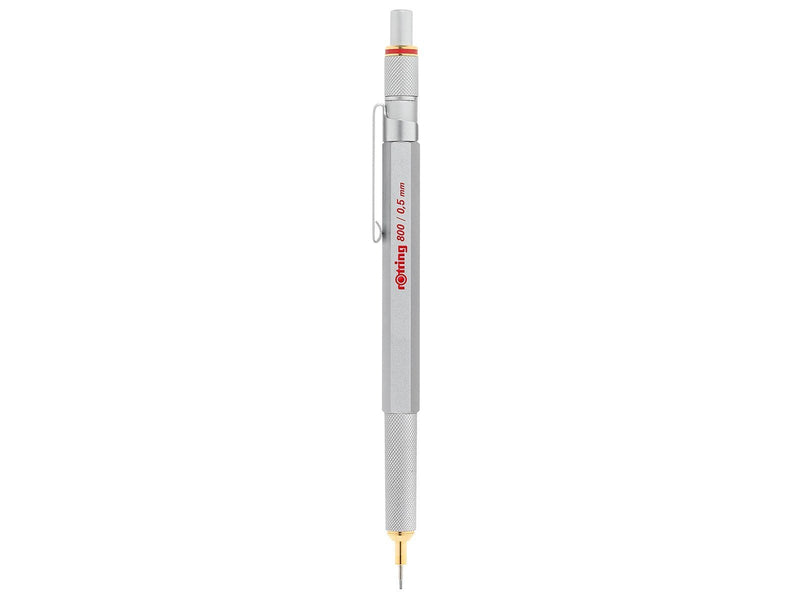 Rotring rOtring 800 Druckbleistift mit Einzug | 0,5 mm | Silber