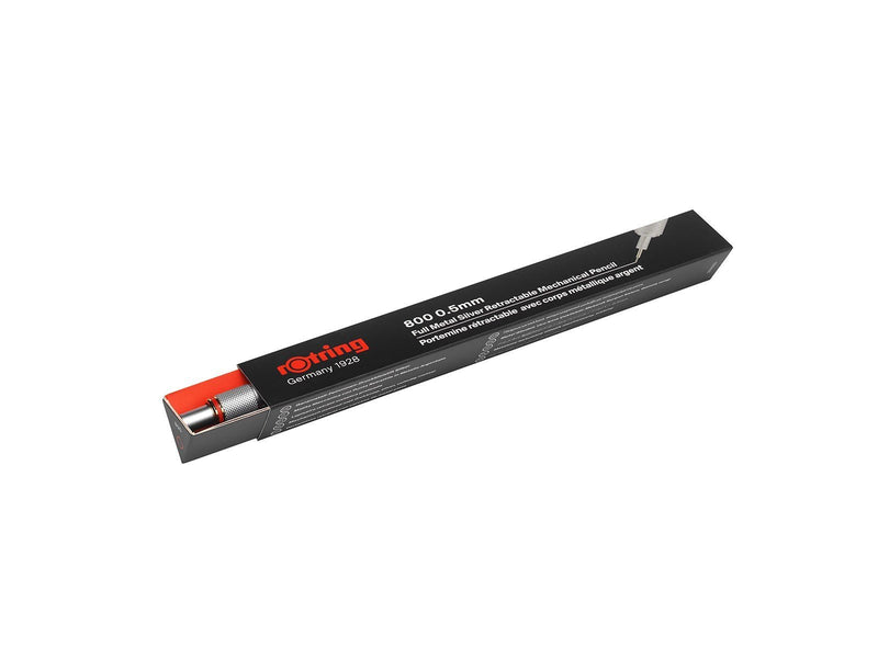 Rotring rOtring 800 Druckbleistift mit Einzug | 0,5 mm | Silber