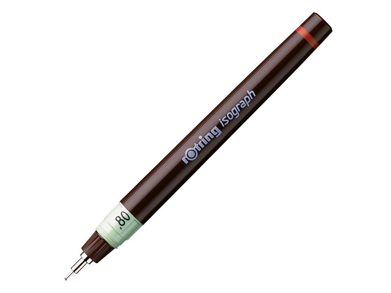 Rotring rOtring Isograph technischer Zeichenstift | 0,80 mm nachfüllbare Fineliner
