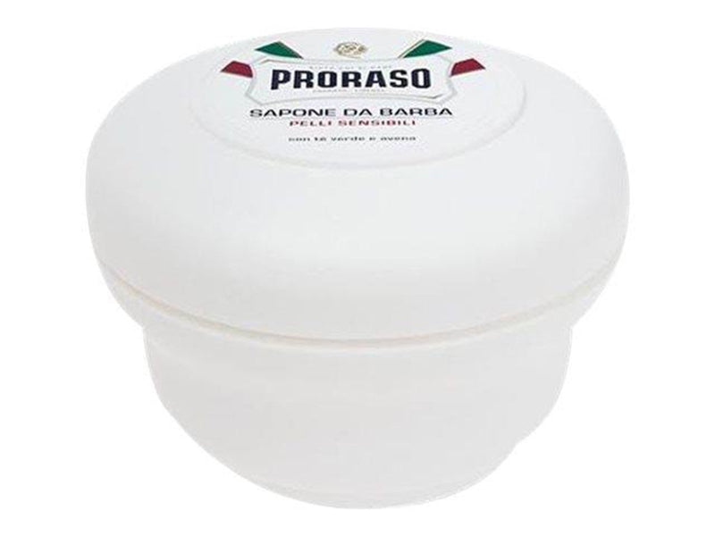 PRORASO Shaving soap - Sensitive Green Tea & Oats - 150 ml