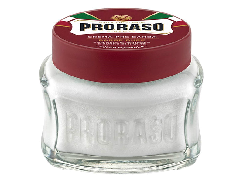 PRORASO Preshave Creme - Nourishing Sandalwood Oil - 100 ml