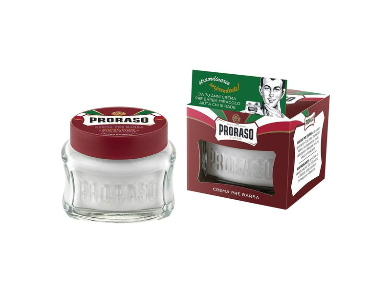 PRORASO Preshave Creme - Nourishing Sandalwood Oil - 100 ml