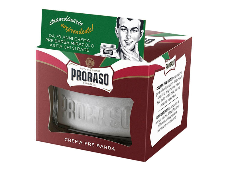 PRORASO Preshave Creme - Nourishing Sandalwood Oil - 100 ml