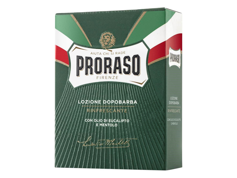 PRORASO Aftershave Splash - Refresh Eucalyptus & Menthol - 100 ml.