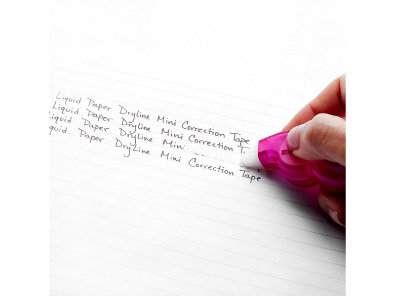 Paper Mate DryLine i-Mini Korrekturband | Gemischte Farben | 3 Stück