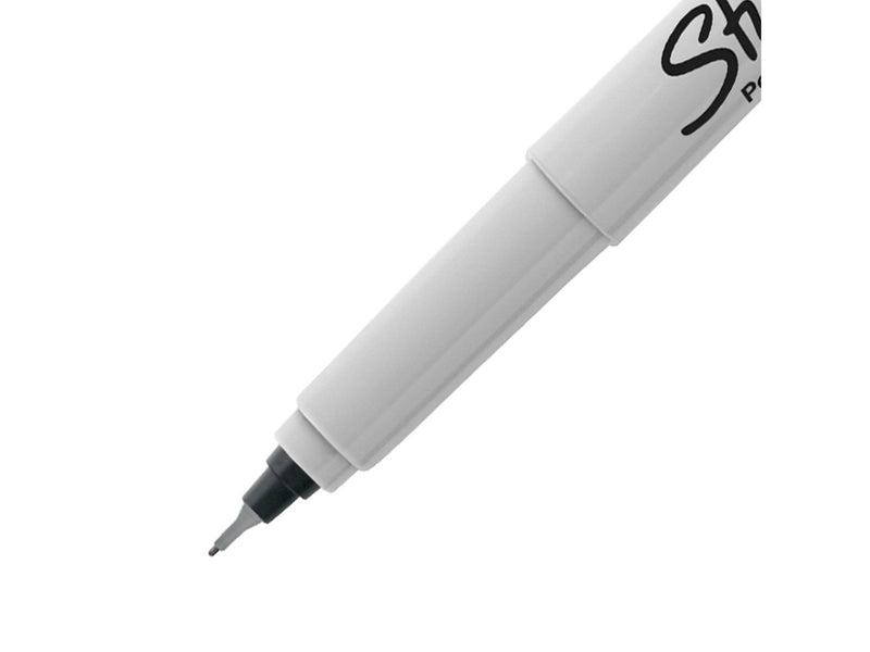 Sharpie Permanentmarker | ultradünne Spitze | schwarz | 2er-Packung