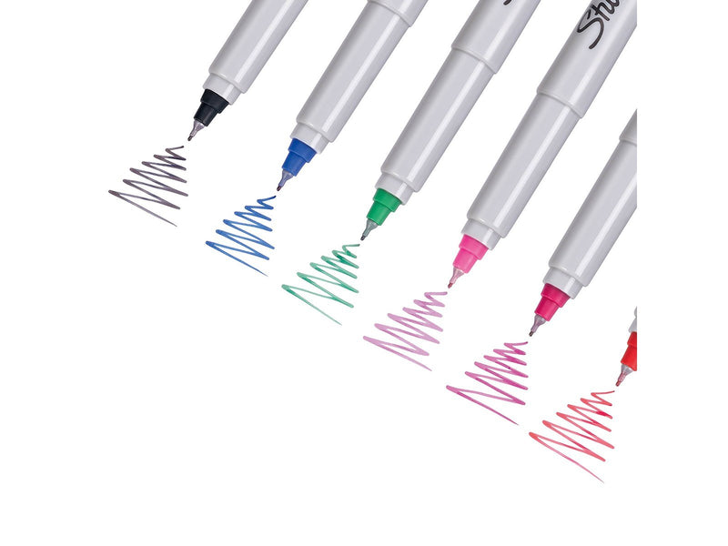 Sharpie Permanentmarker | ultradünne Spitze | schwarz | 2er-Packung
