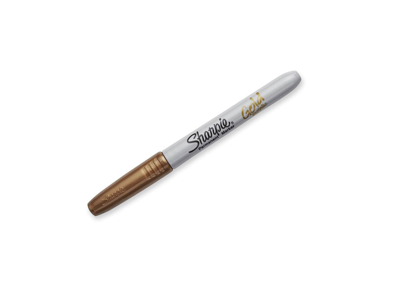 Sharpie Metallic-Permanentmarker | feine Spitze | Gold | 1 Stück