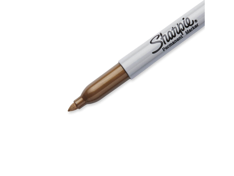 Sharpie Metallic-Permanentmarker | feine Spitze | Gold | 1 Stück