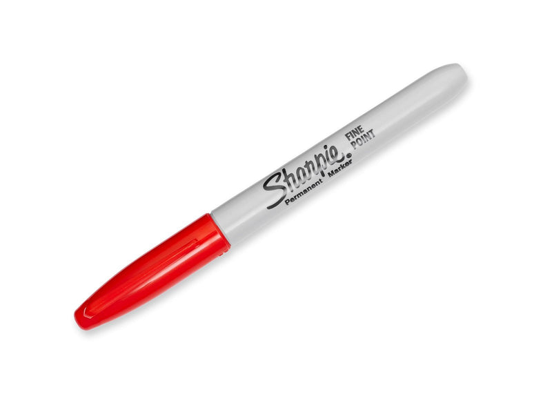 Sharpie Permanent Marker | Marker Stifte mit feiner Spitze | Rot | 12 Stück Market Set