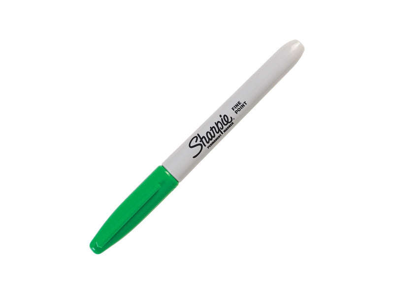 Sharpie Permanent Marker | Marker Stifte mit feiner Spitze | Grün | 12 Stück Market Set
