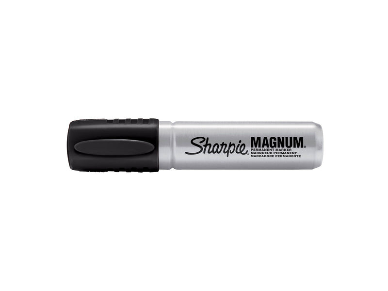 Sharpie Pro Magnum Permanentmarker, Keilspitze 9,8/14,8mm, schwarz, 12 Stück